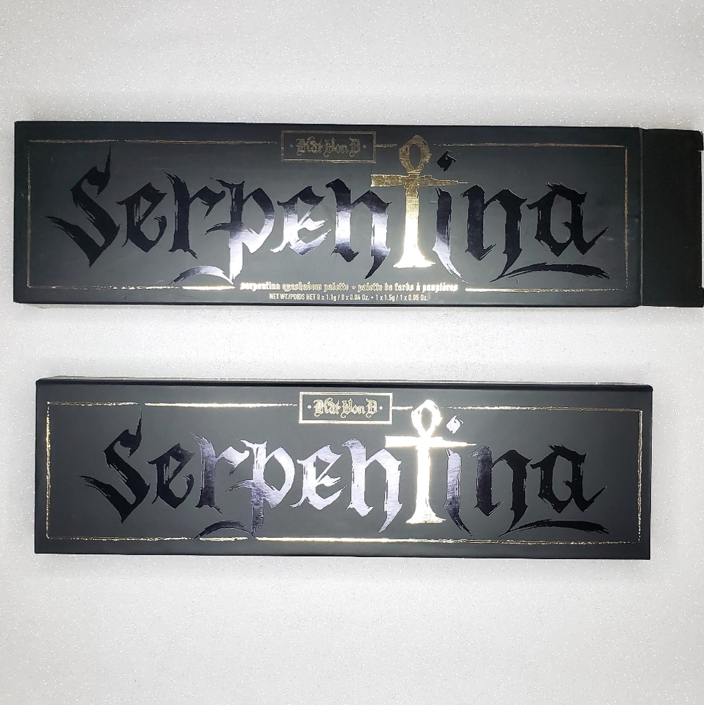 Kat Von D's Serpentina Palette w/ Glitter Pot *FREE GIFT*